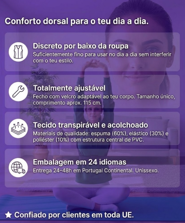 Ortovitta Align — Suporte Adaptável | Discreto e Ajustável